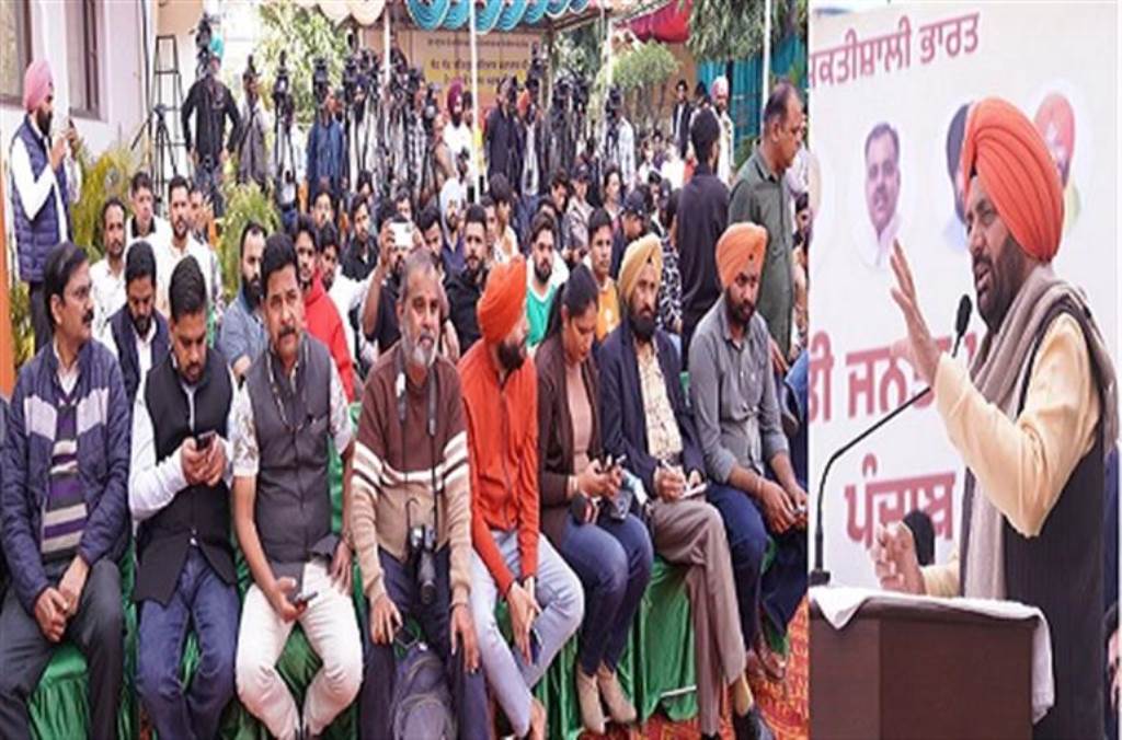 ਪੰਜਾਬ ਵਿੱਚ ਨਸ਼ੇ ਅਤੇ ਅਪਰਾਧ ਤੇ ਸਖ਼ਤ ਪ੍ਰਹਾਰ ਕਰੇਗੀ ਭਾਜਪਾ ਮੁੱਖ ਮੰਤਰੀ ਨਾਇਬ ਸਿੰਘ ਸੈਣੀ